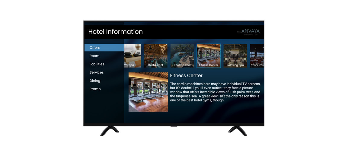 IPTV Hotel Information