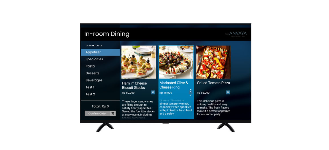 IPTV Room Service